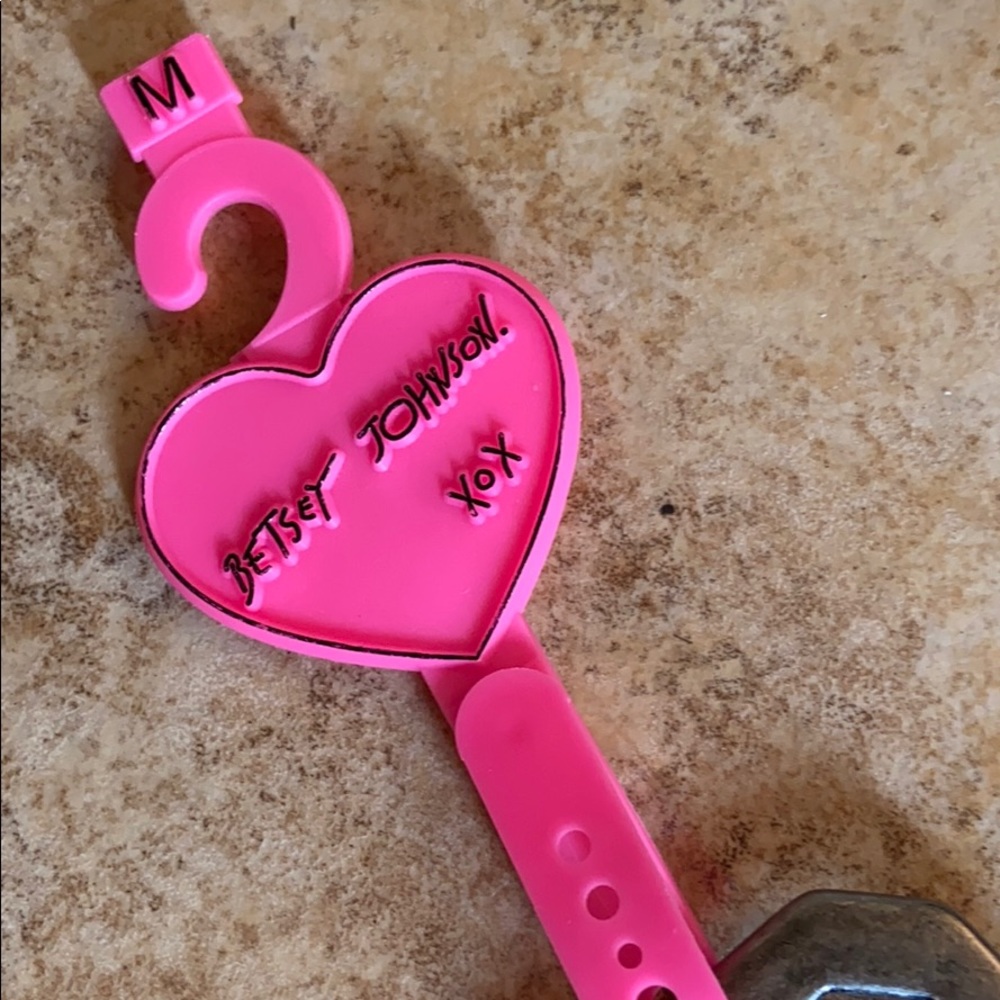 Betsy Johnson black belt